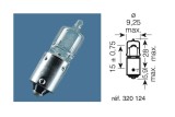 Ampoule OSRAM Original Line H6W 12V 6W - boîte de 10