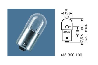 Ampoule OSRAM Original Line R5W 12V 5W - x10