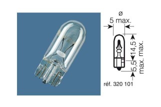 Ampoule OSRAM Original Line 12V 1,2W - x10