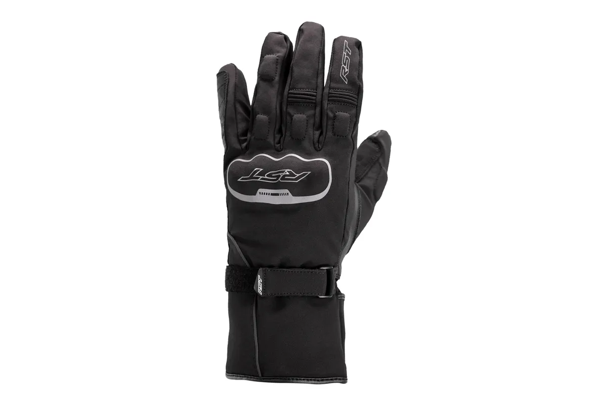 Gants RST Axiom Waterproof textile/cuir - noir