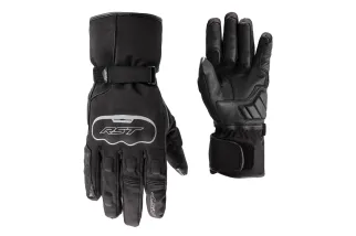 Gants RST Axiom Waterproof textile/cuir - noir