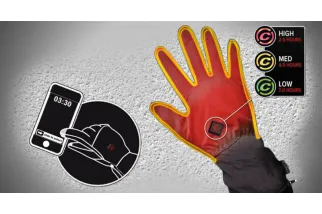 Gants CAPIT WarmMe - noir