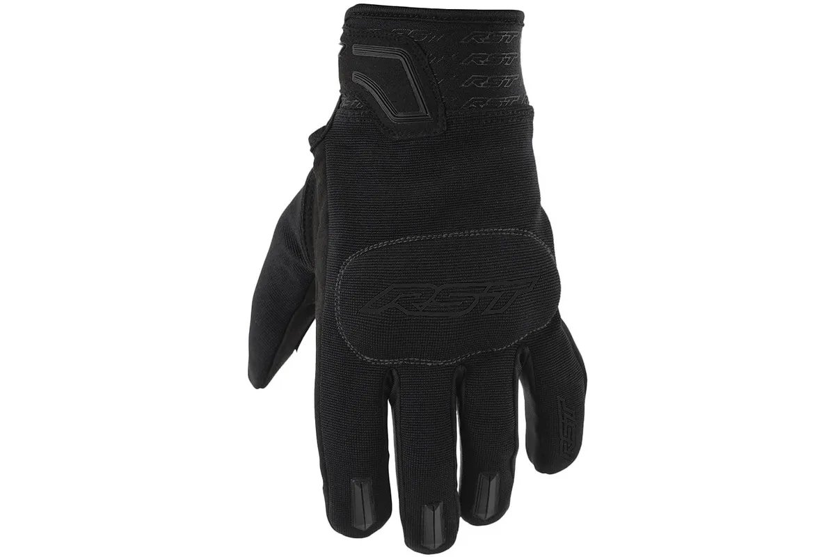 Gants RST Rider CE textile - noir mat
