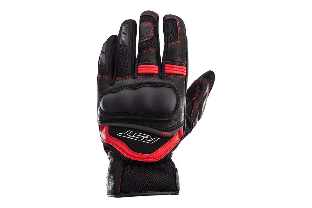 Gants RST Urban Air 3 Mesh textile/cuir - rouge