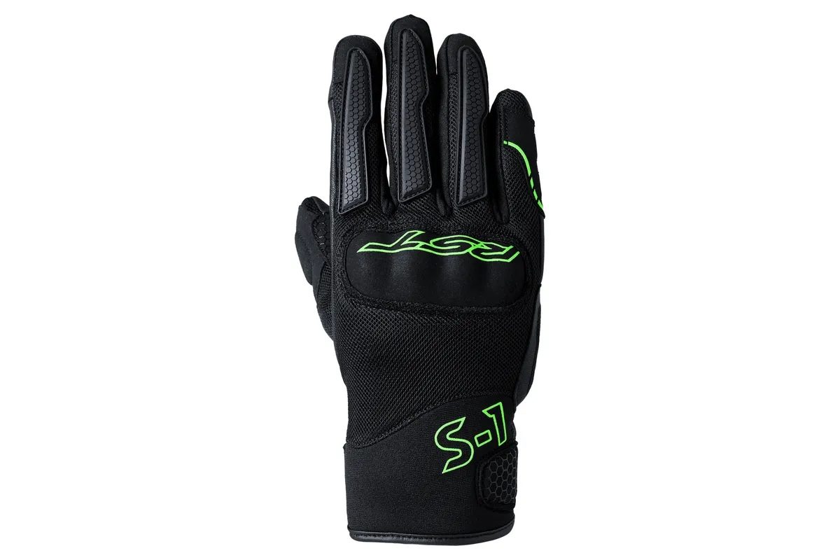 Gants RST S-1 mesh homme CE - vert fluo