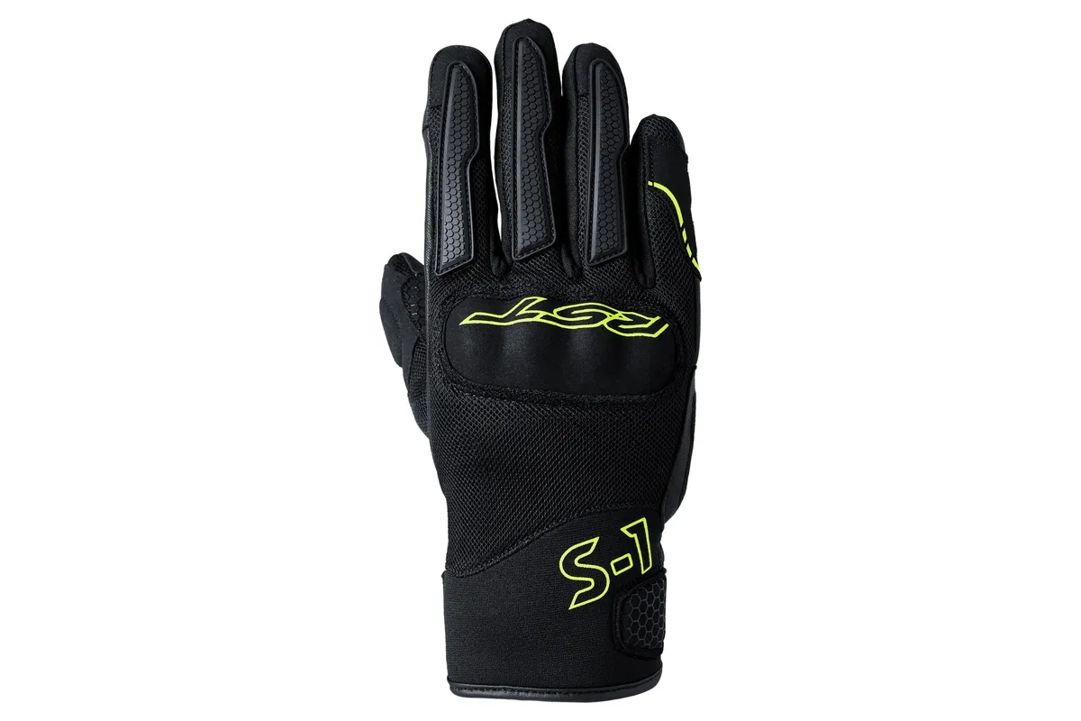 Gants RST S-1 mesh homme CE - jaune fluo