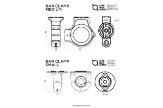 Base de support guidon QUAD LOCK 360 - medium