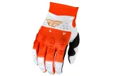 Gants FLY RACING Evolution DST Podium - rouge/blanc/Red Iridium