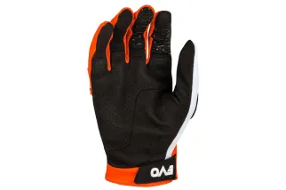 Gants FLY RACING Evolution DST Podium - rouge/blanc/Red Iridium