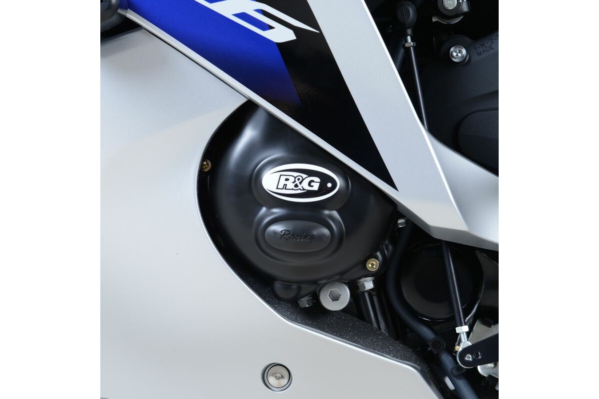 Couvre-carter gauche R&G RACING Race Series noir Yamaha YZF-R6