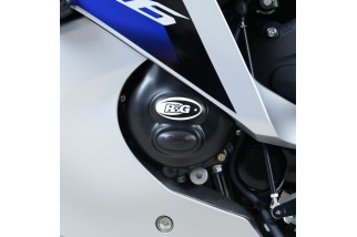 Couvre-carter gauche R&G RACING Race Series noir Yamaha YZF-R6