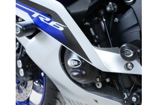 Couvre-carter gauche R&G RACING Race Series noir Yamaha YZF-R6