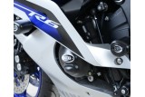 Couvre-carter gauche R&G RACING Race Series noir Yamaha YZF-R6