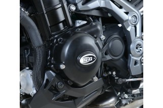 Couvre-carter gauche R&G RACING noir Kawasaki Z900