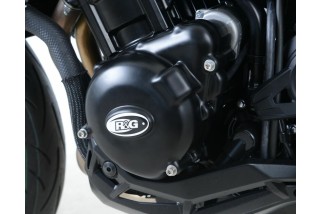 Couvre-carter gauche R&G RACING noir Kawasaki Z900