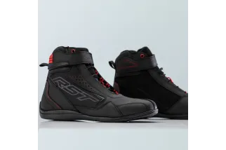 Bottes RST Frontier noir/rouge femme taille 37