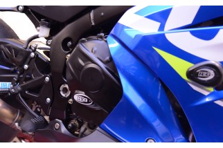 Couvre-carter droit (embrayage) R&G RACING noir Suzuki GSX-R1000