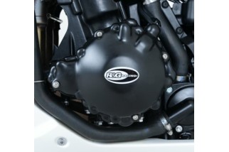 Couvre-carter gauche R&G RACING noir Triumph Speed Triple