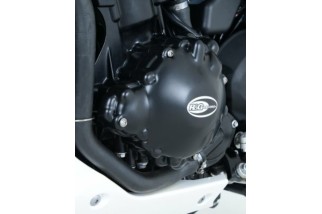 Couvre-carter gauche R&G RACING noir Triumph Speed Triple