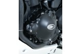 Couvre-carter gauche R&G RACING noir Triumph Speed Triple