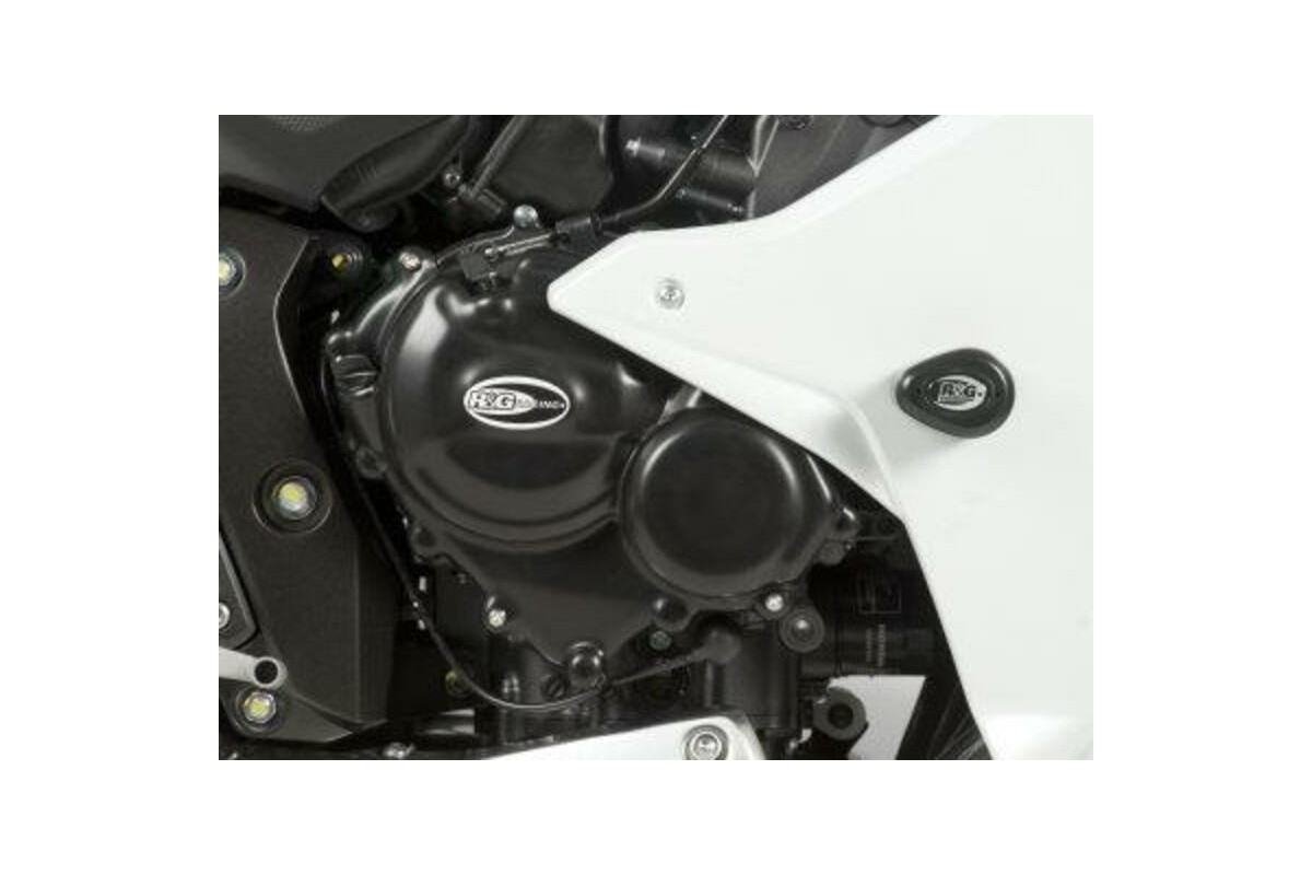 Couvre-carter droit (embrayage) R&G RACING noir Honda CBR600F