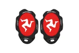 Sliders de genou RST Flag Series Manx Red