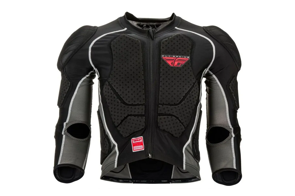 Gilet de protection manches longues FLY RACING Barricade noir enfant