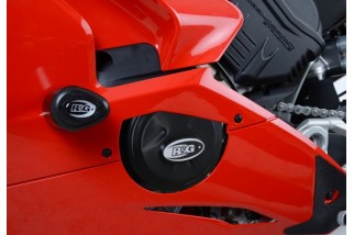 Couvre-carter d'alternateur R&G RACING noir Ducati Panigale V4/V4S