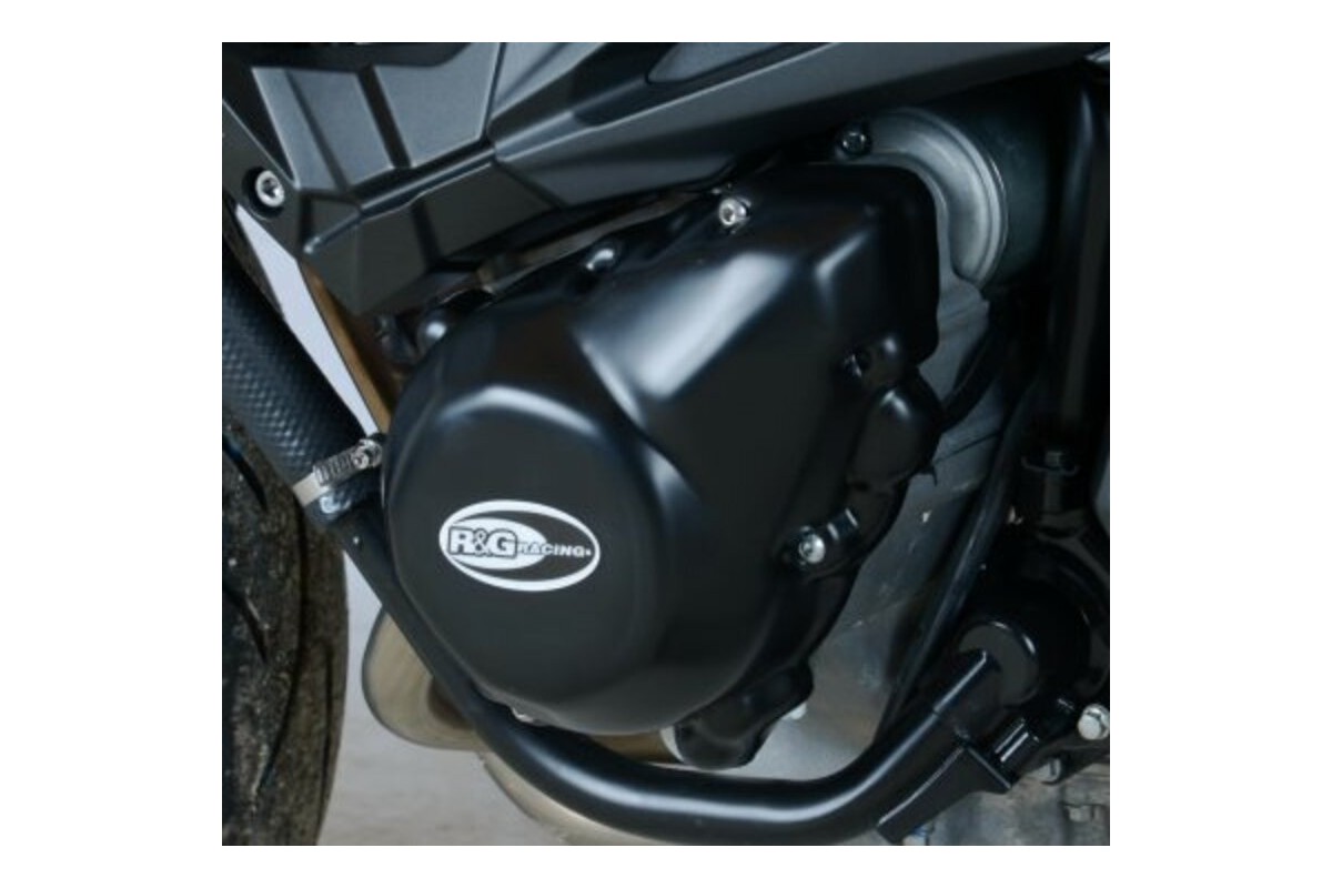 Couvre-carter gauche R&G RACING noir Kawasaki Z800