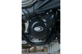 Couvre-carter gauche R&G RACING noir Kawasaki Z800