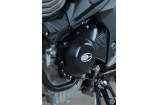 Couvre-carter gauche R&G RACING noir Kawasaki Z800
