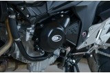 Couvre-carter gauche R&G RACING noir Kawasaki Z800