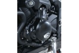 Couvre-carter gauche R&G RACING noir Triumph