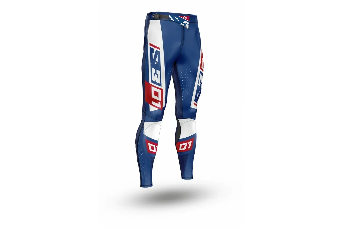 Pantalon S3 Collection 01 - Patriot rouge/bleu taille 42