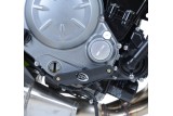 Slider moteur droit R&G RACING noir Kawasaki Z650
