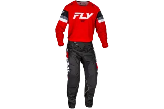 Pantalon FLY RACING Kinetic Prix - rouge/gris/blanc