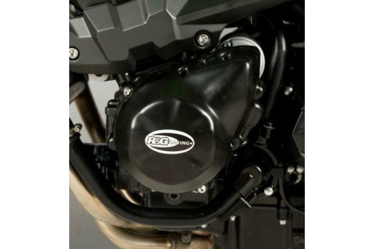 Couvre-carter gauche (alternateur) R&G RACING noir Kawasaki Z750