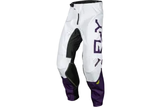 Pantalon FLY RACING Kinetic Reload - Deep Purple/blanc/jaune fluo