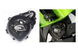 Couvre-carter gauche R&G RACING noir Kawasaki Z1000/SX