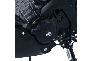 Couvre-carter gauche (alternateur) R&G RACING noir Suzuki GSX-R125