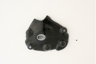 Couvre-carter droit (pompe à huile) R&G RACING noir Yamaha