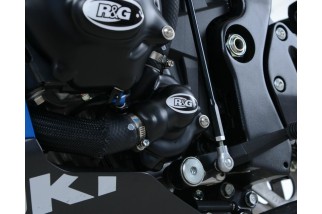 Couvre-carter gauche (pompe à eau) R&G RACING noir GSX-R 1000