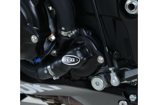 Couvre-carter gauche (pompe à eau) R&G RACING noir GSX-R 1000