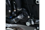 Couvre-carter gauche (pompe à eau) R&G RACING noir GSX-R 1000