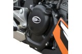 Couvre-carter droit R&G RACING noir KTM Duke/RC 125/200