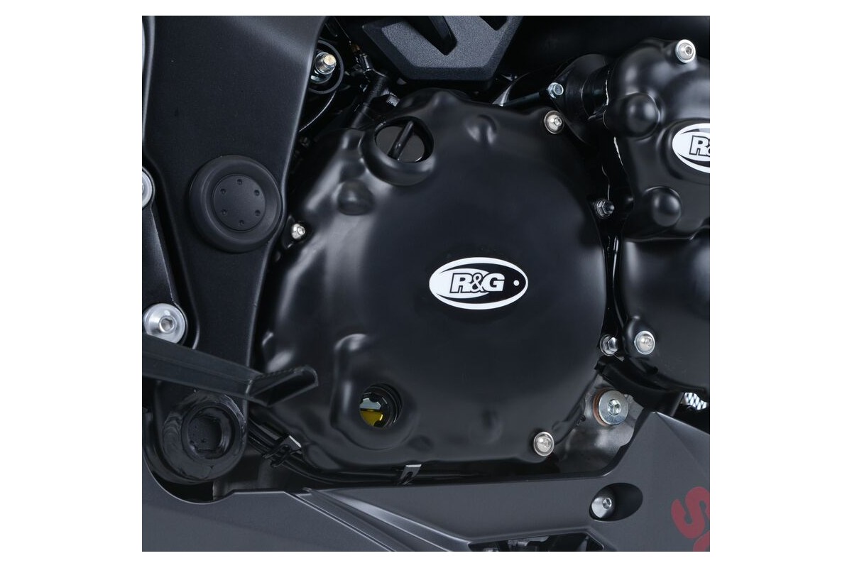 Couvre-carter droit (embrayage) R&G RACING noir GSX-S 750