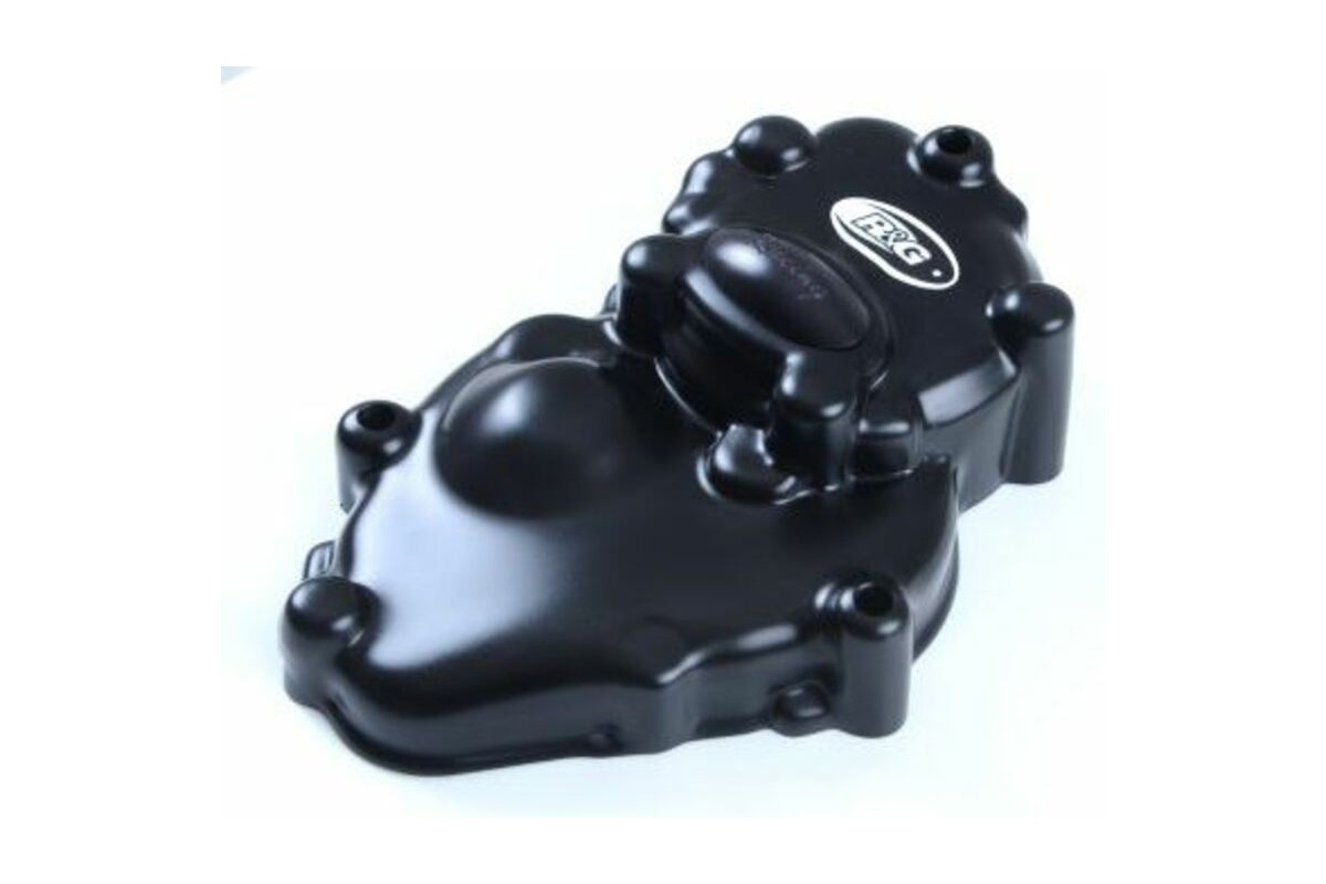 Couvre carter R&G RACING Race Series droit (démarreur) noir Kawasaki ZX6R