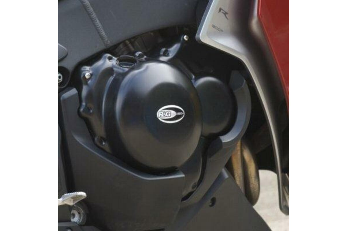 Couvre-carter droit R&G RACING noir Honda