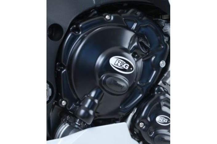 Couvre carter R&G RACING Race Series droit (embrayage) noir Yamaha R1