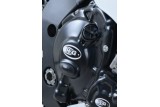 Couvre carter R&G RACING Race Series droit (embrayage) noir Yamaha R1